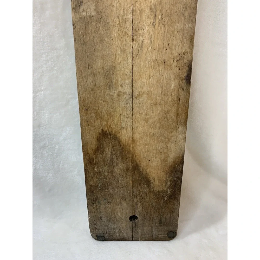 Vintage Wooden Fish Scaler Cleaning Skinner Filet Board Tail Clamp 23